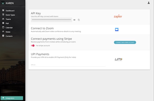 FrontDeskChat API Key